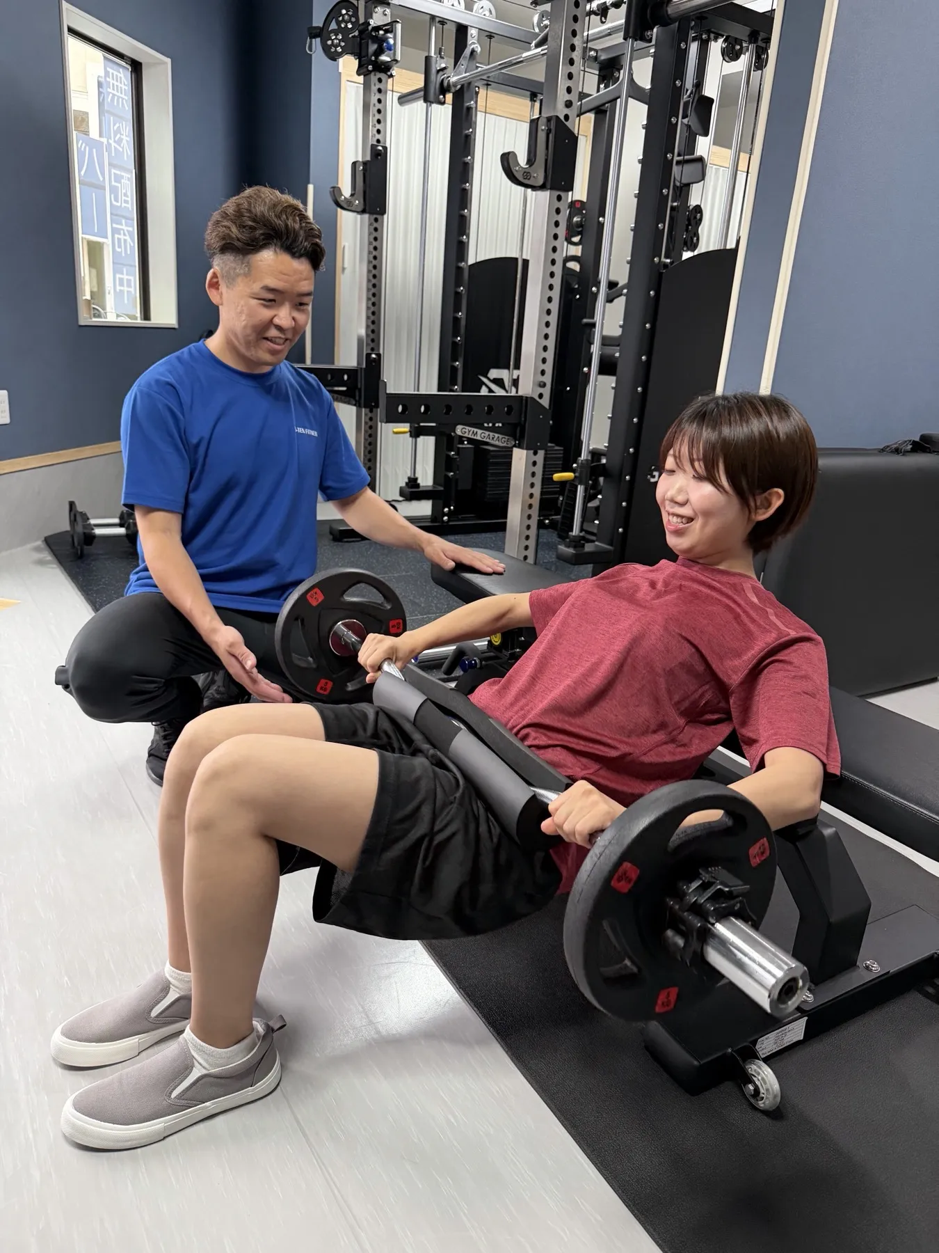 トレーニングセッションの様子